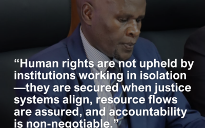 “Words That Lead: Powerful Quotes from Commissioner Wamalwa’s Human Rights Advocacy Journey”